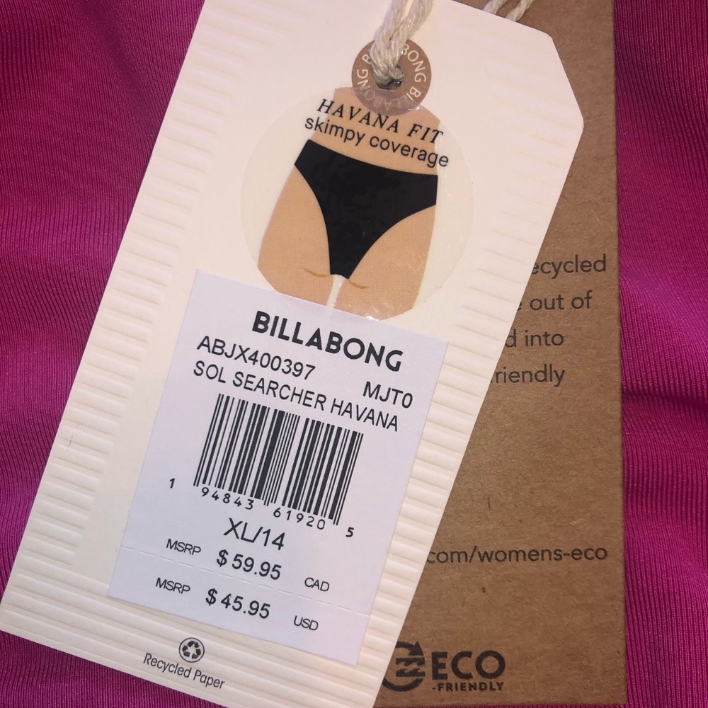 Billabong bikini (top-L bottom-XL) - Picture 5 of 6